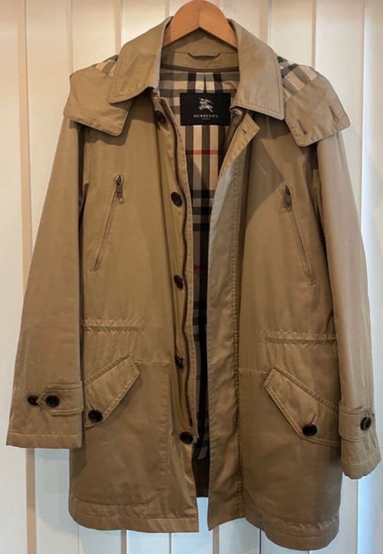 週末セールBURBERRY LONDON日本製3wayダウンコートＬサイズ