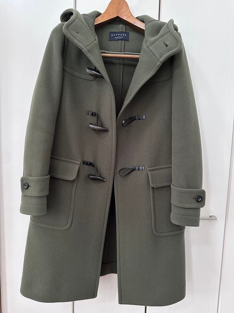 MACPHEE オリーブ ダッフルコート　送料込み
