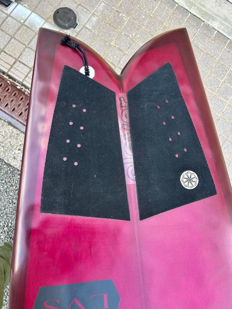 値下げ LVS サーフボード ラバーズ FISH 1フィッシュ5'6\"中古