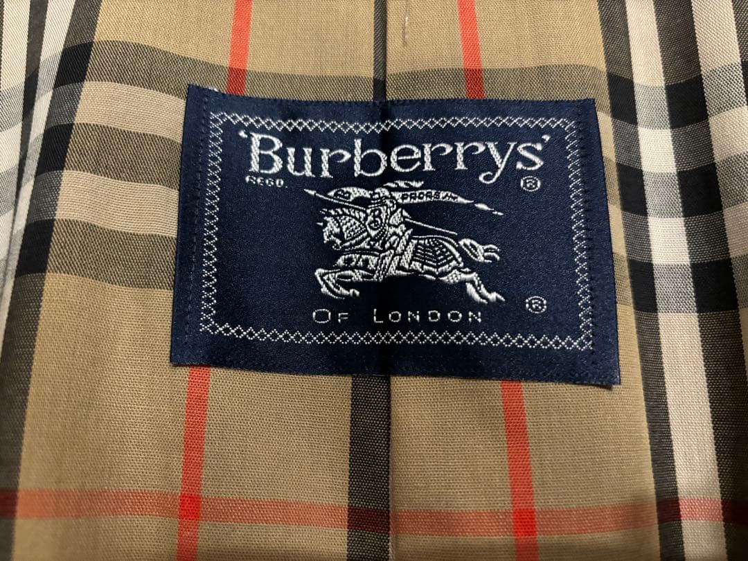 Burberrys ステンカラーコート カーキ　バーバリー