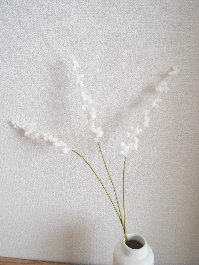【ラベンダーブランチ】枯れない花束 プレゼント 誕生日 かぎ編み 毛糸の花