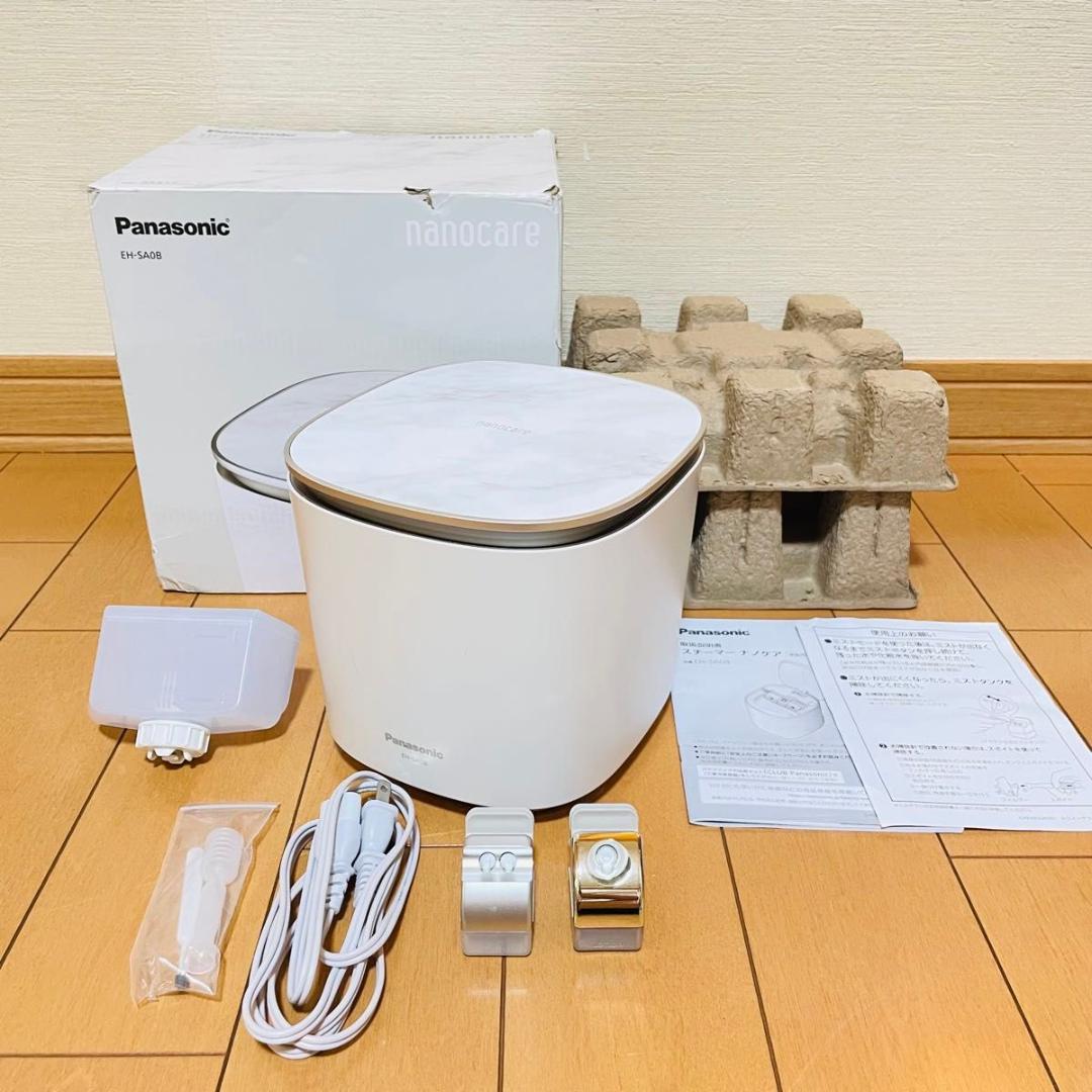 【新品同様品】 Panasonic EH-SA0B スチーマー ナノケア