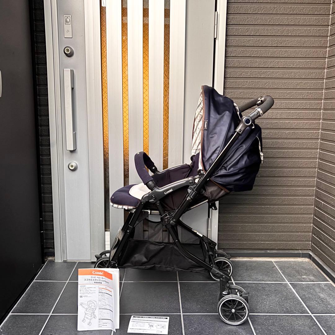 スゴカル４キャスCompact コンビ combi ベビーカー