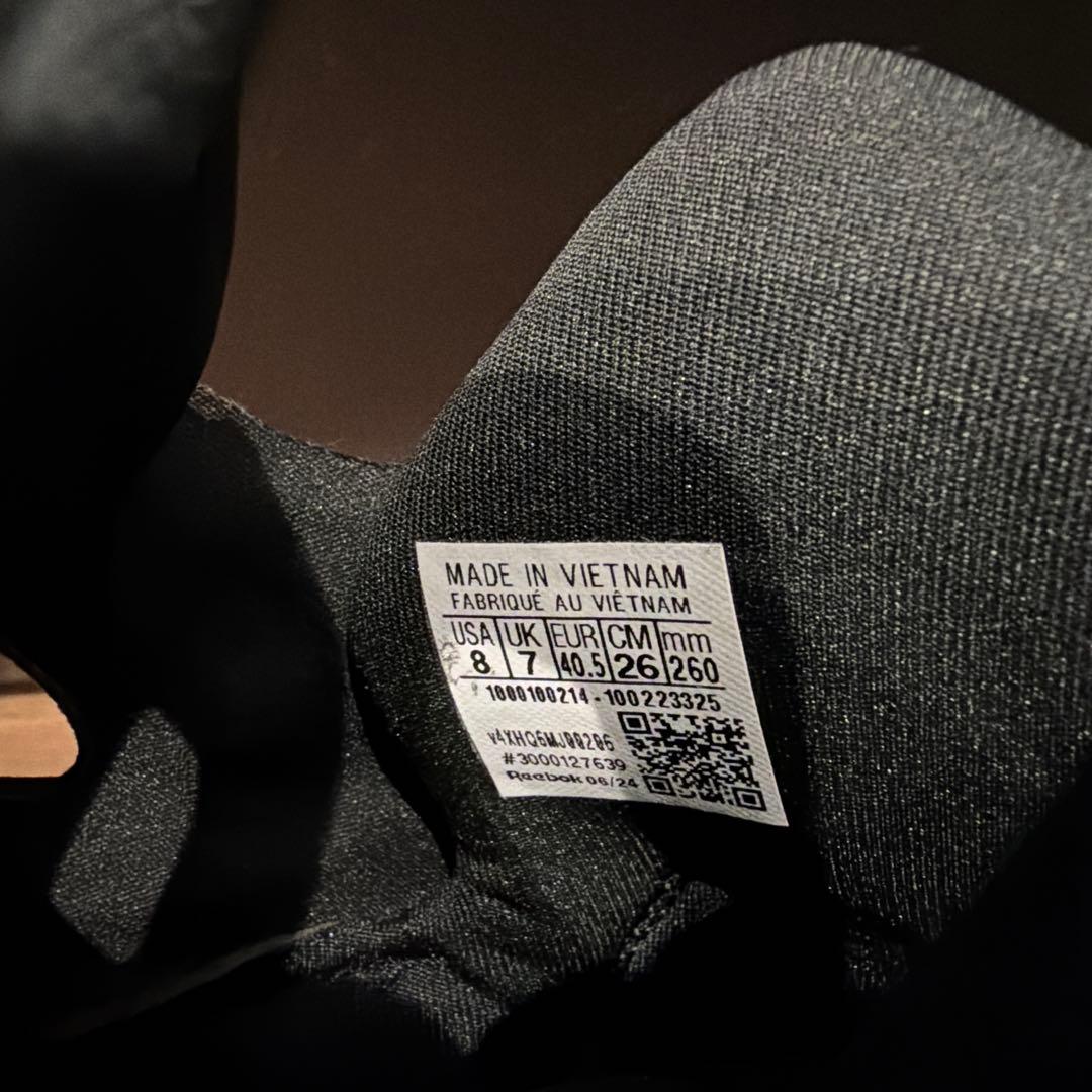 日本限定Reebok Instapump Fury 95 トリプルブラック極美品