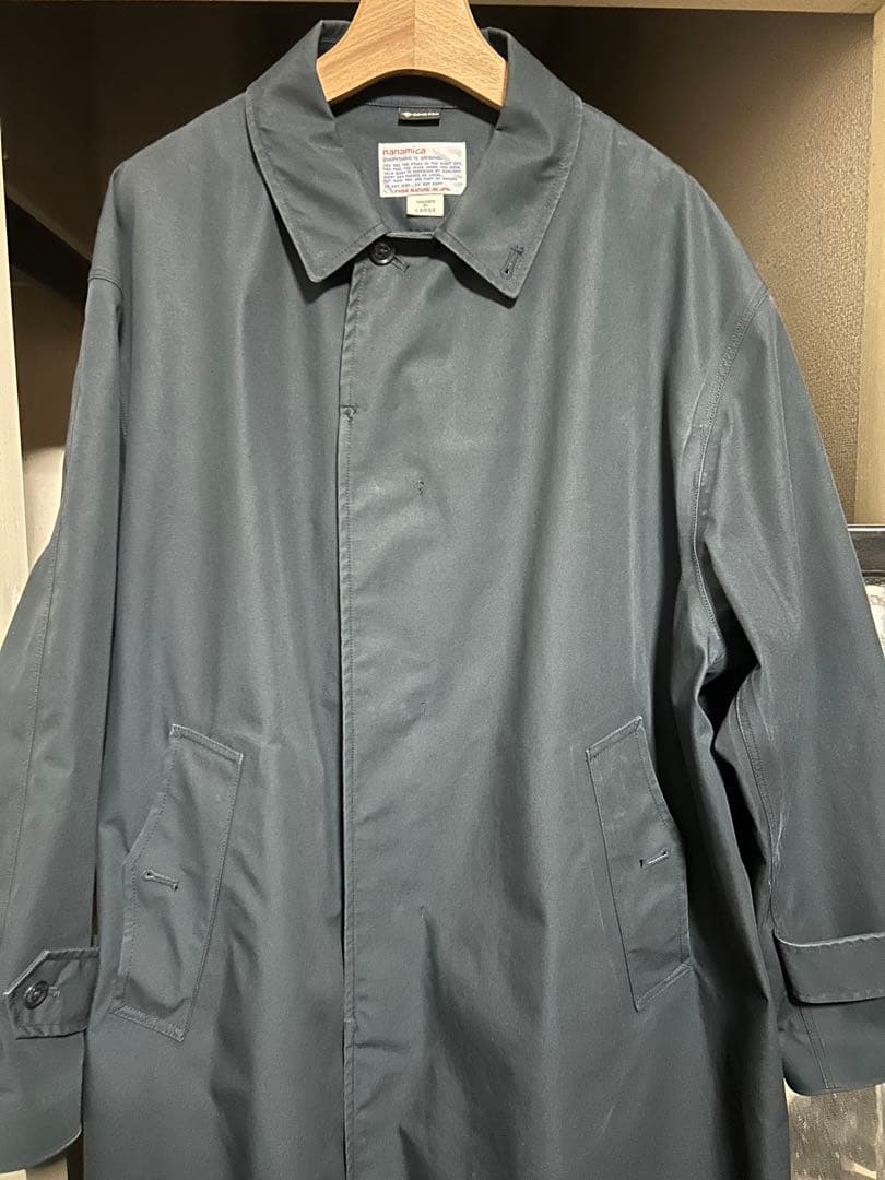 j*b様 AH.H nanamica ビッグステンカラーコート バルマカンコート