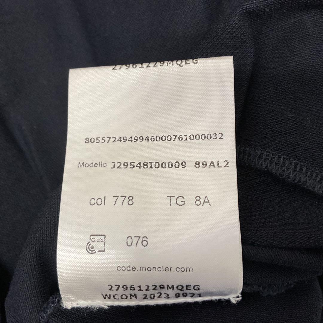 n*す様 MONCLER キッズ 襟付きワンピース 8A 130cm