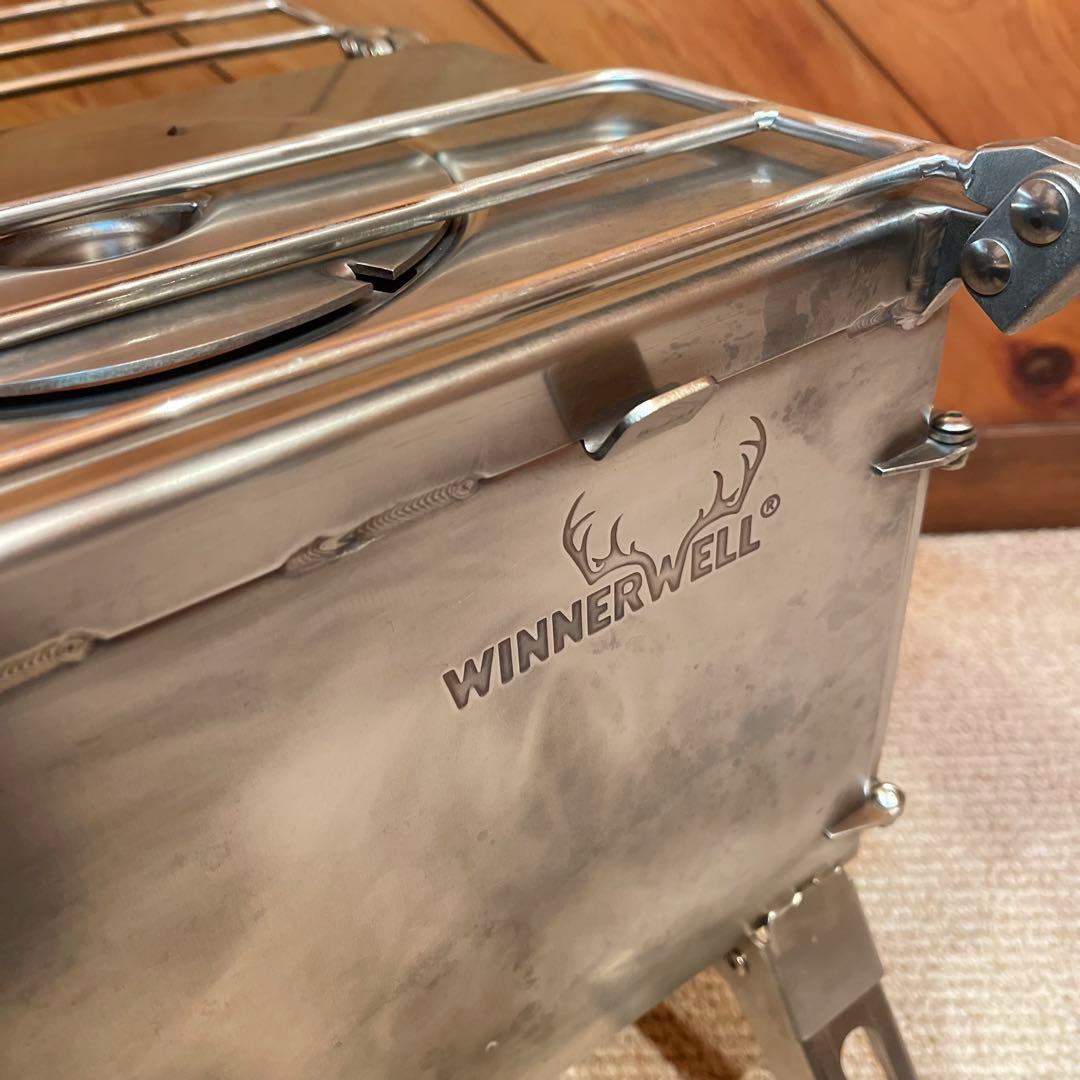 美品 WINNERWELL Nomad View M 薪ストーブ 煙突セット