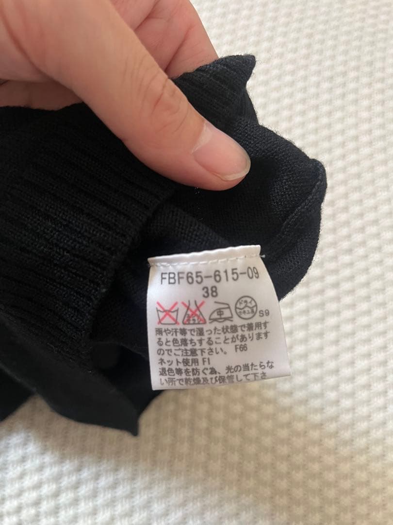 Burberry チェック柄　ワンピース　半袖ニット　カーディガン