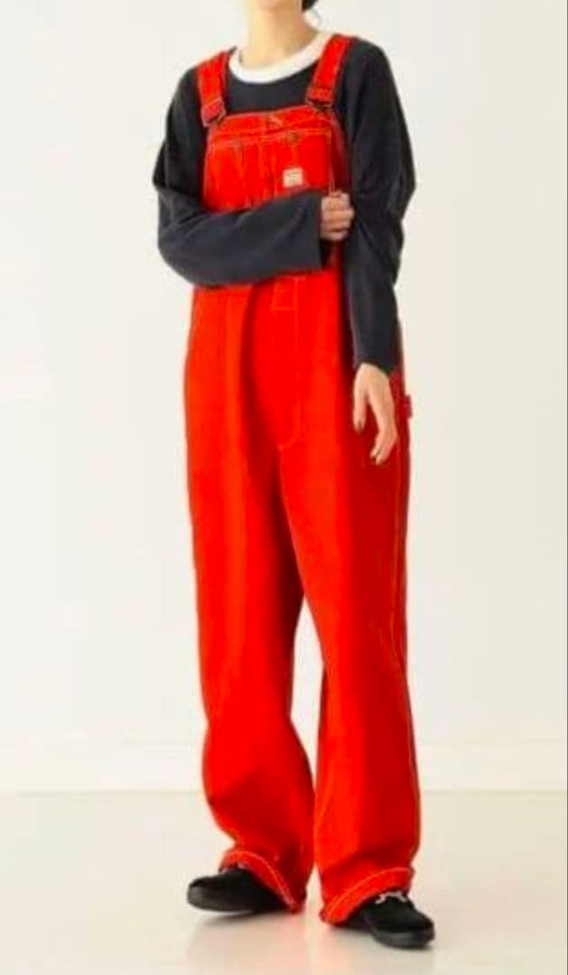 BIGMAC × BEAMS BOY 別注 オーバーダイオーバーオール