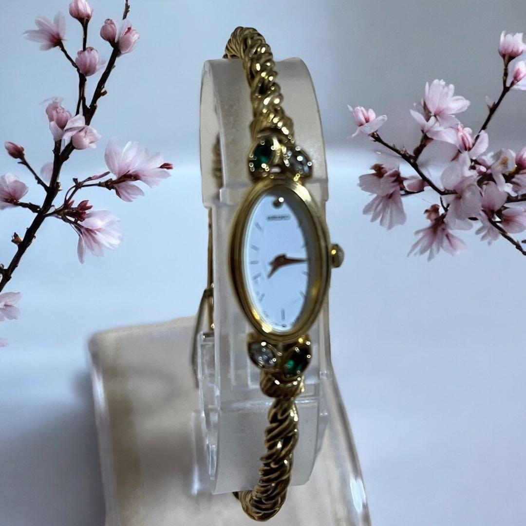 Seiko ゴールドツイストバンド腕時計【新品電池】4月17日交換済み