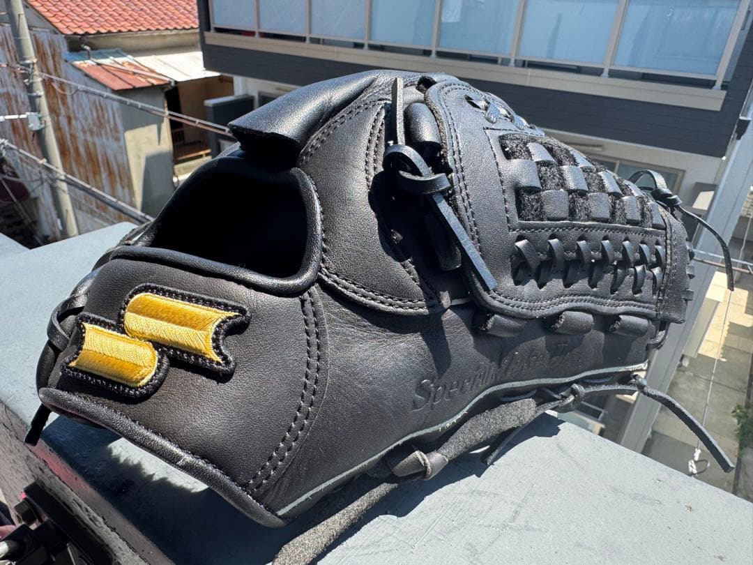 【型付け済み】SSK 一般軟式投手用グラブ