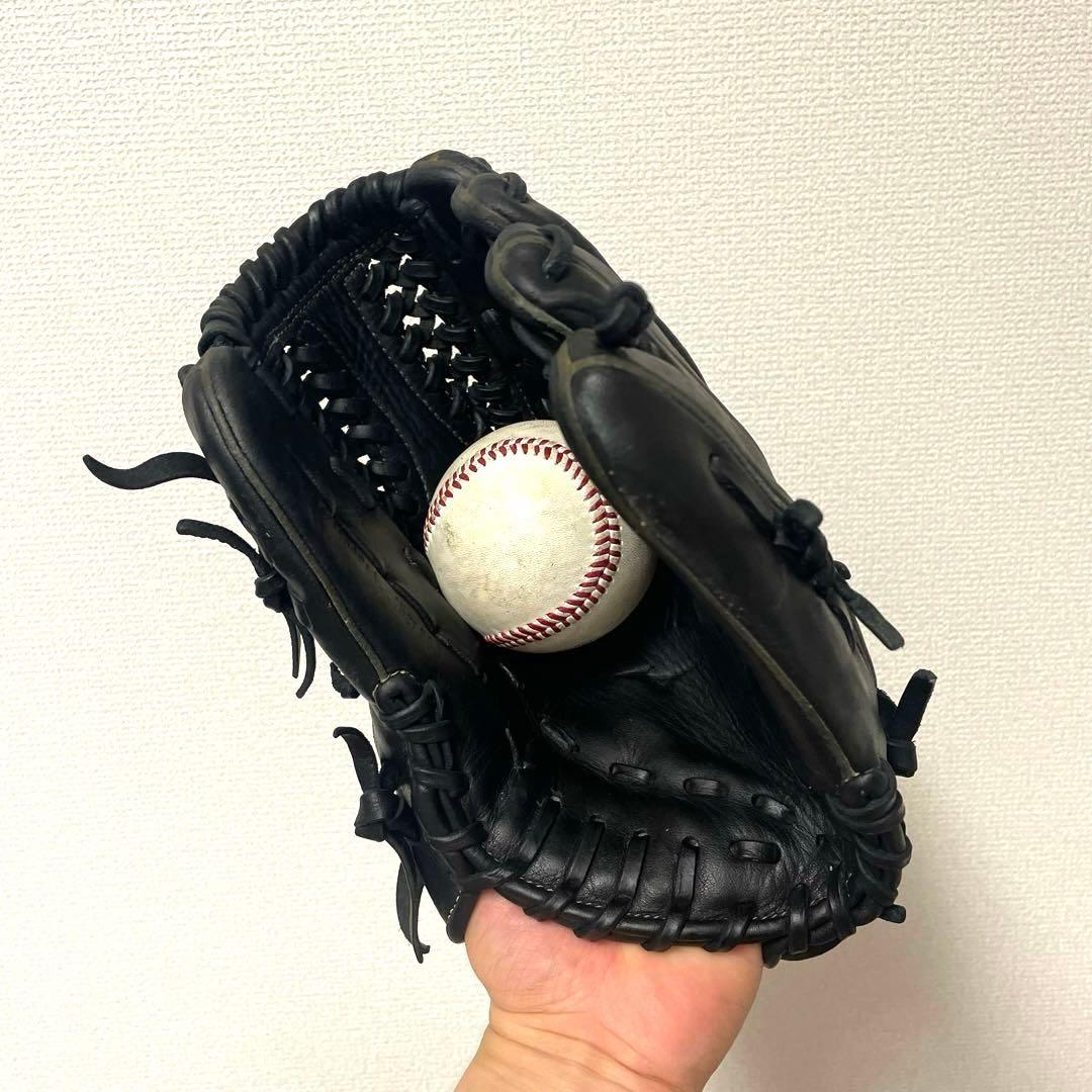 354 ミズノ グローバルエリート 型抜群 即戦力 軟式 少年 内野手用グローブ