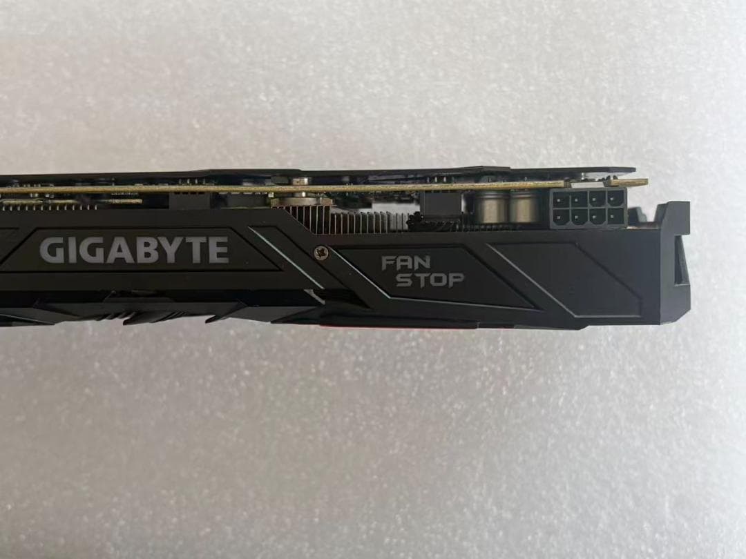 NVIDIA Geforce GTX1080 ビデオカード 8 GB 美品