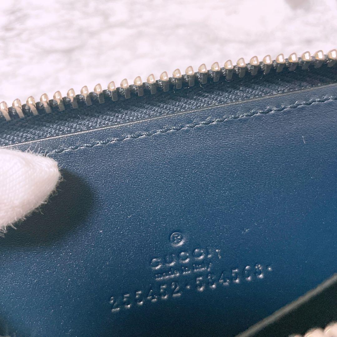 GUCCI グッチ レザー ケース GGパターン