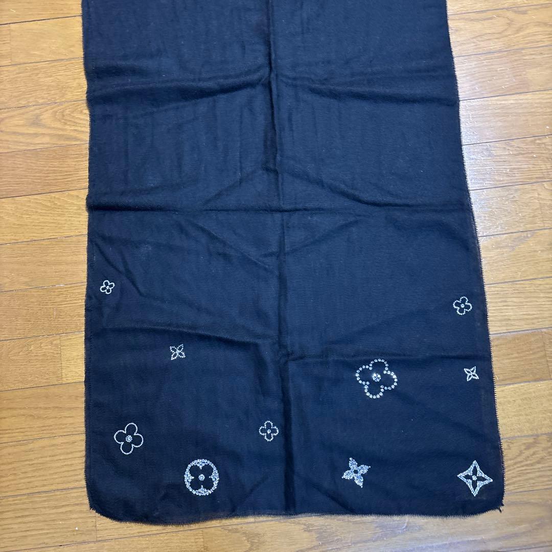 ルイヴィトン モノグラムラインストーンストール