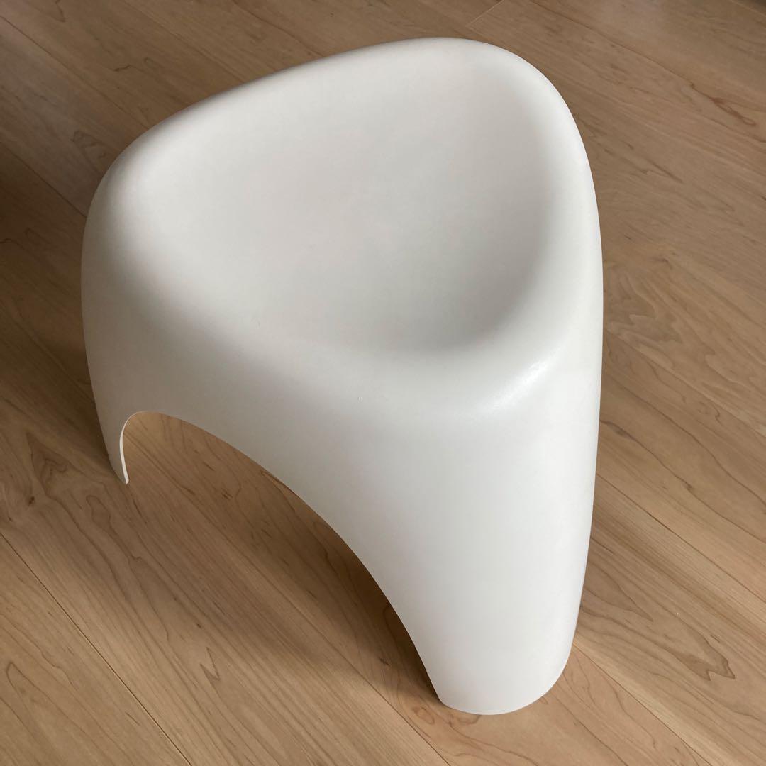 美品 Vitra ヴィトラ 柳宗理 エレファントスツール　ホワイト