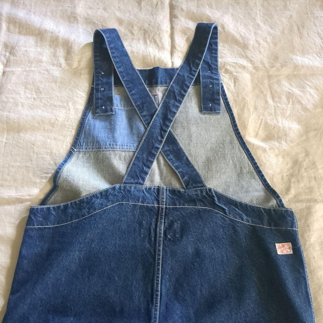 快晴堂　デニムサロペット