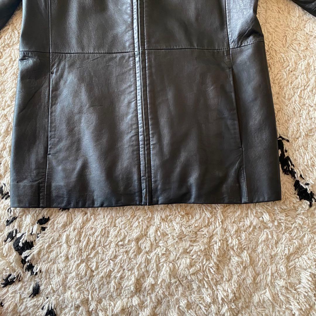 BROOKS BROTHERS シープスキン　レザーコート　size:M