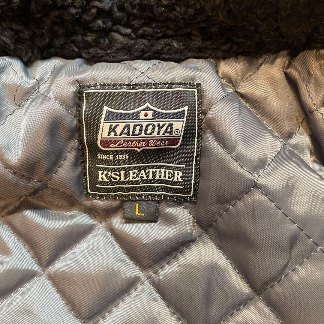 KADOYA K'S LEATHER KLフーデッド