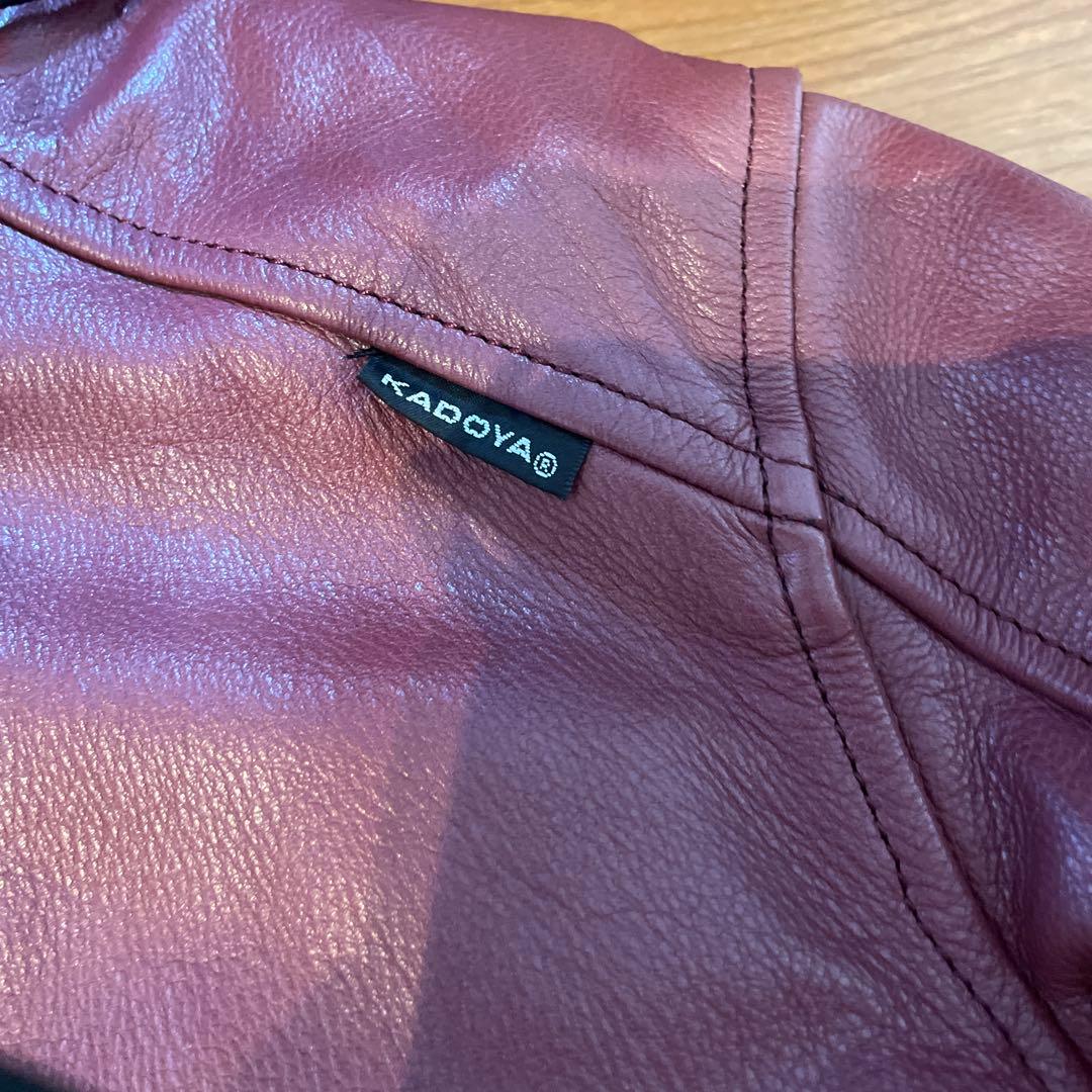 KADOYA K'S LEATHER KLフーデッド