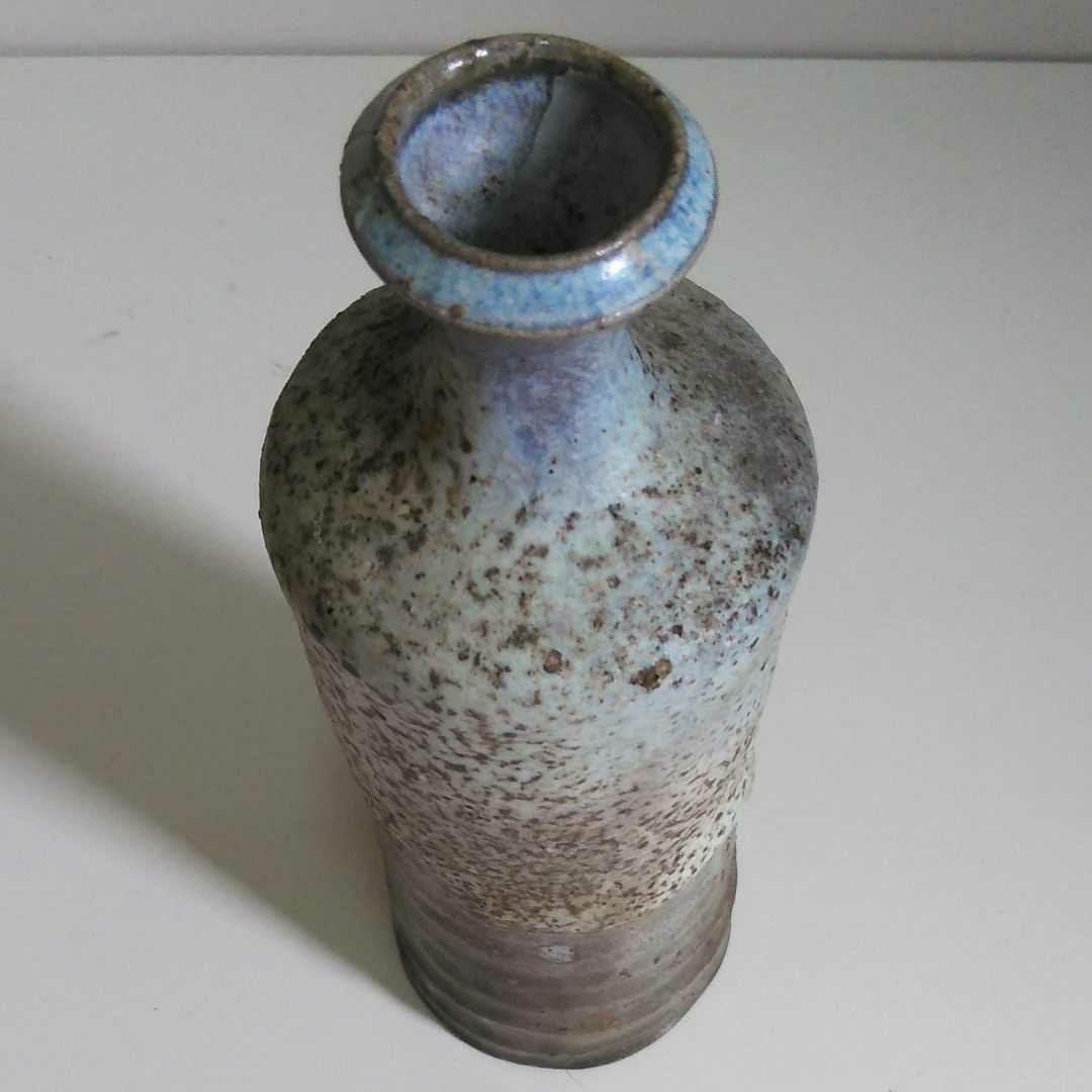 【超美品】35万 平野教道 萩焼 花瓶 共箱付き 価格ご相談