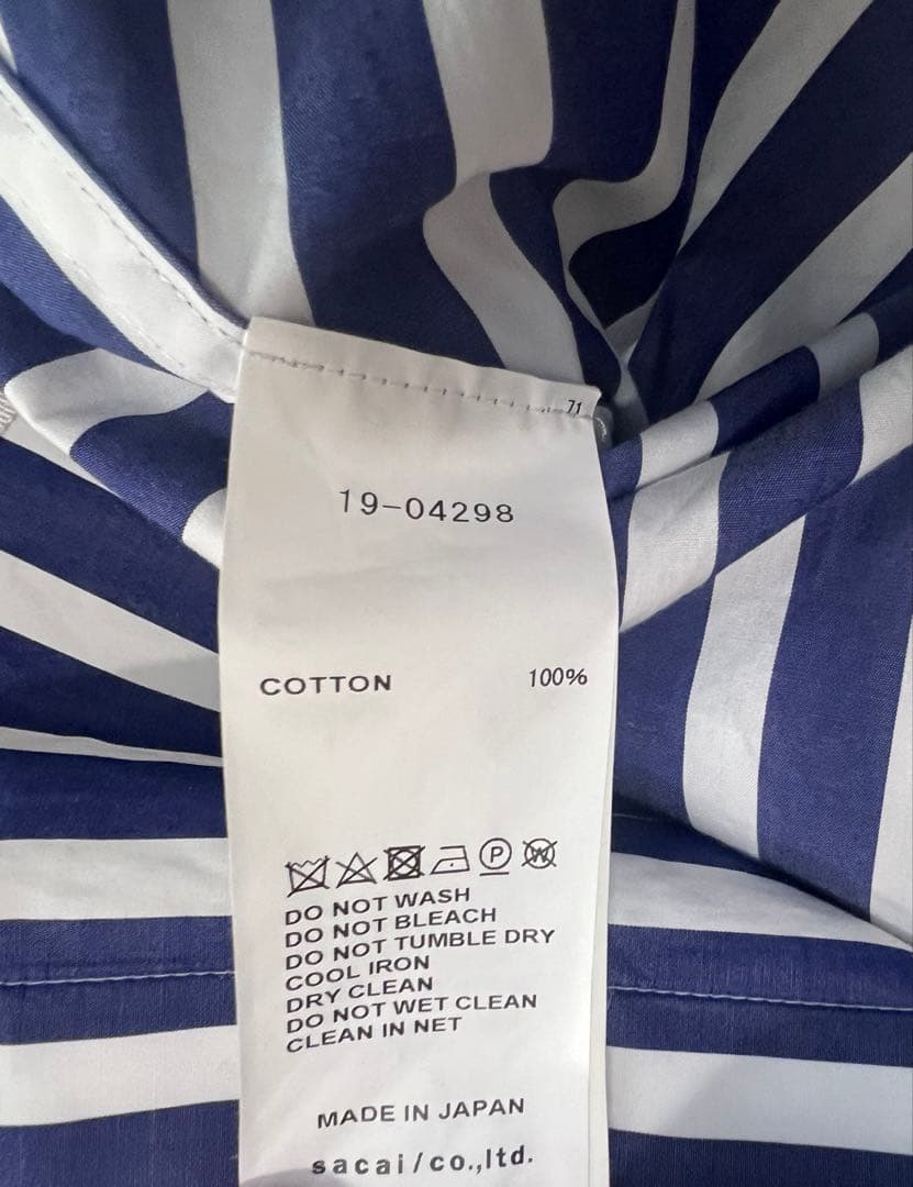 sacai ブラウス