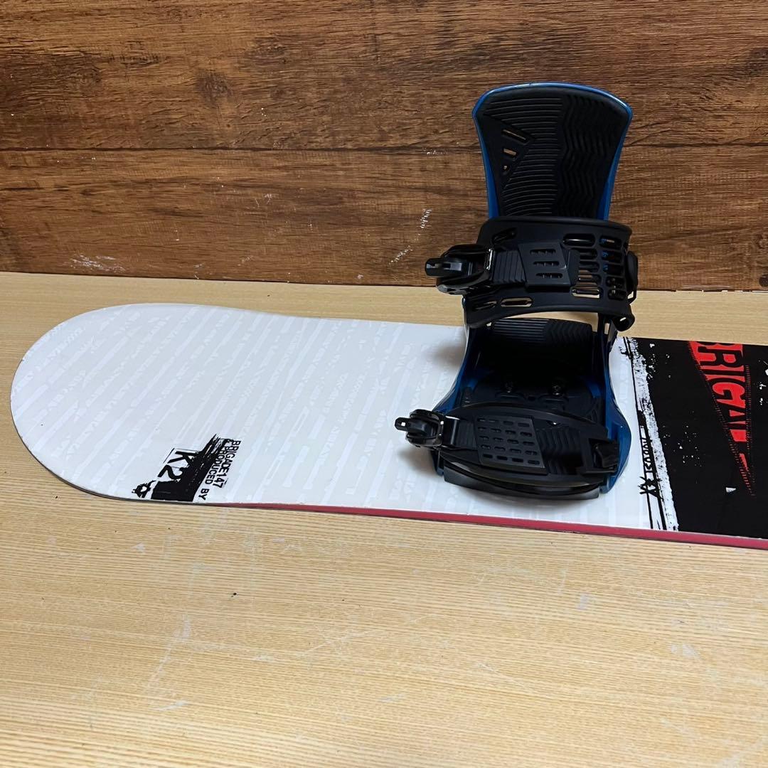 美品　K2 BRIGADE HEAD ヘッド　スノーボード2点セット 147cm