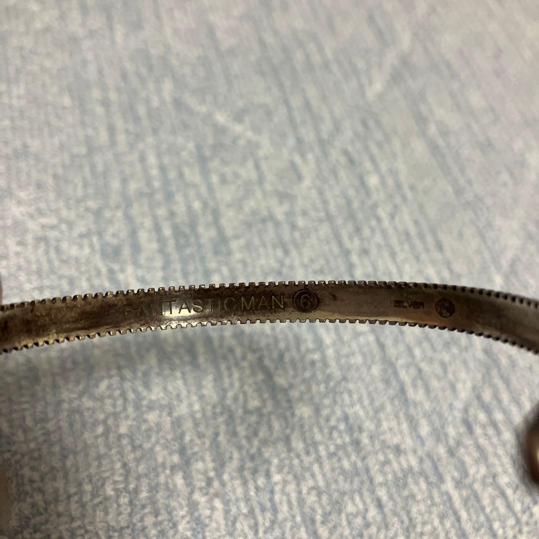 ６月９日まで　ファンタスティックマン　シルバーバングル