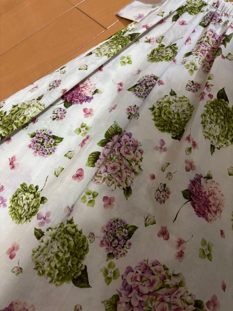 ピンクハウス♡紫陽花チュールレース付きスカート