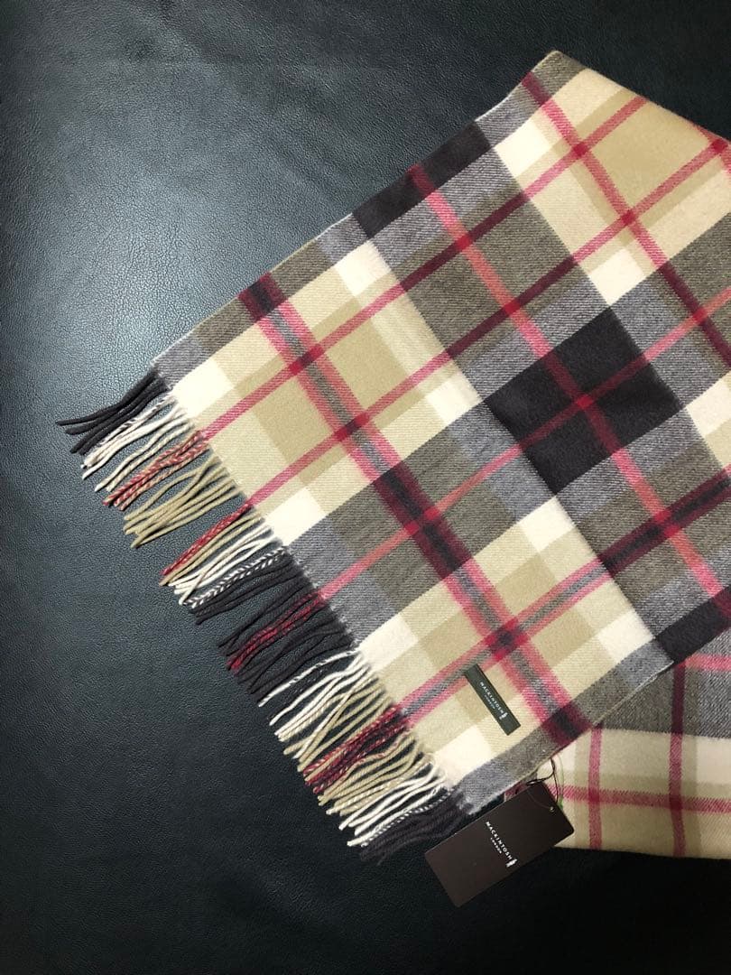 マフラー　 MACKINTOSH カシミア100% ショール　ストール　手袋