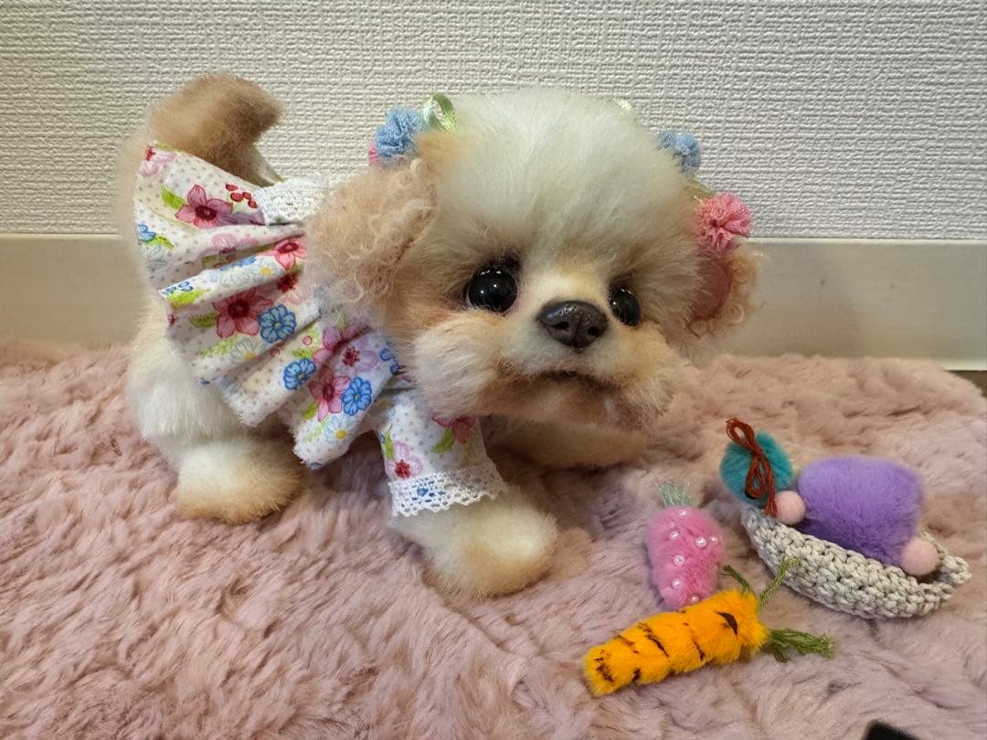 最終値下げ　海外作家様作　アートドール　マルチーズ