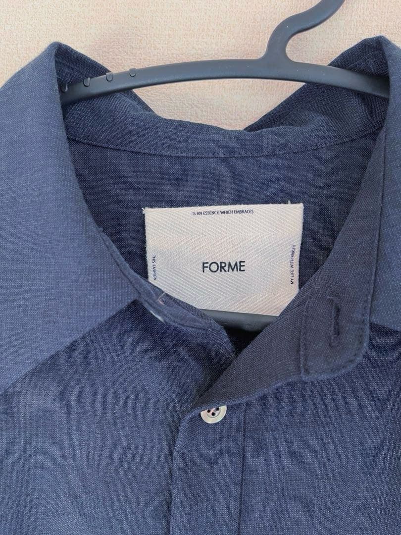 美品　FORME シャツジャンプスーツ
