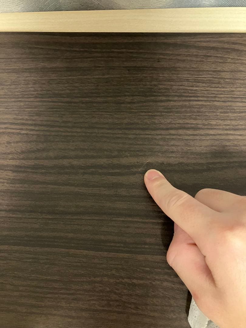 ニトリ　キッチンボード　アルミナ2 140 ダークボード