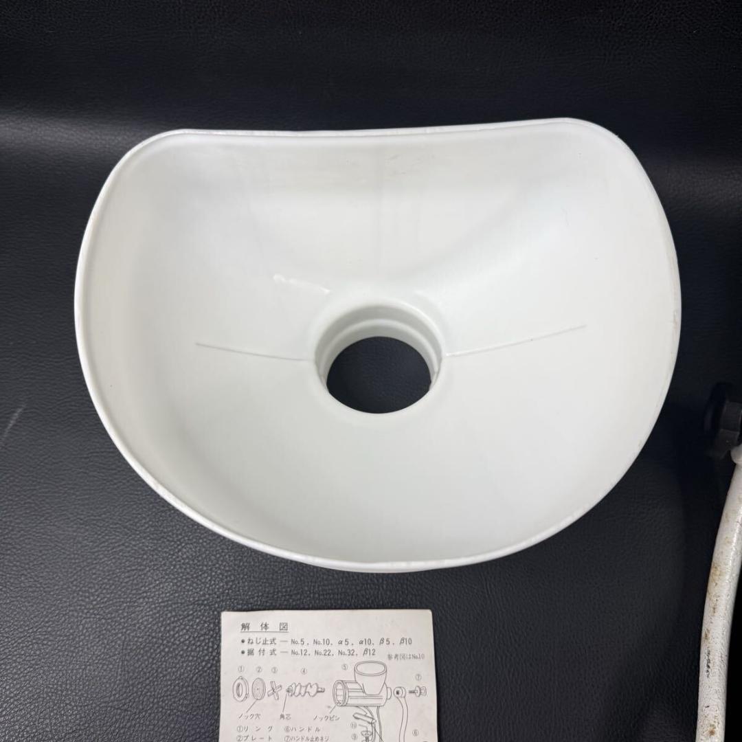 ボニーミンサー　No.10 アルファ　白　手回し式　まめひき　製造終了品