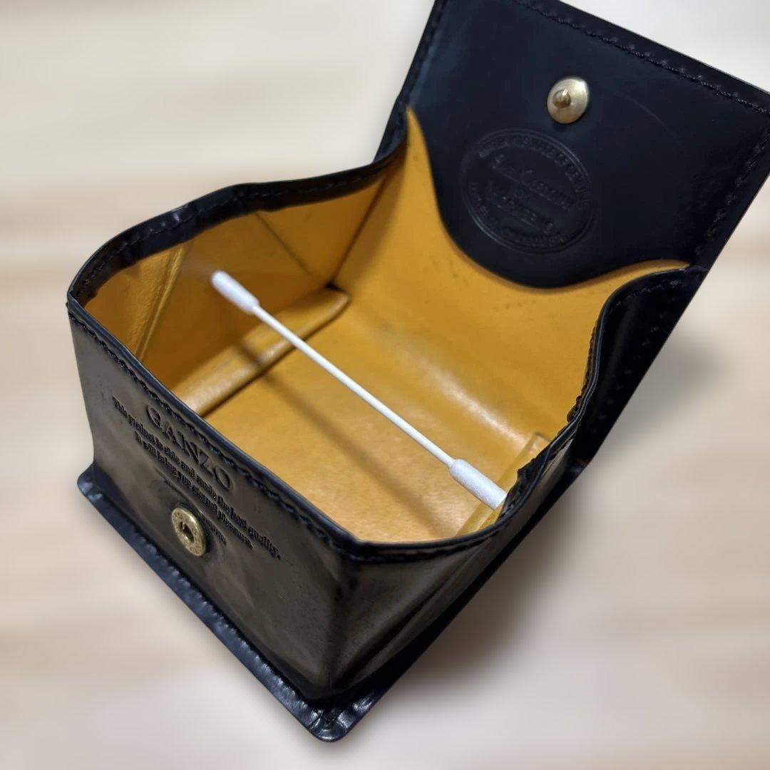 GANZO SHELL CORDOVAN 2（シェルコードバン2)BOX小銭入れ