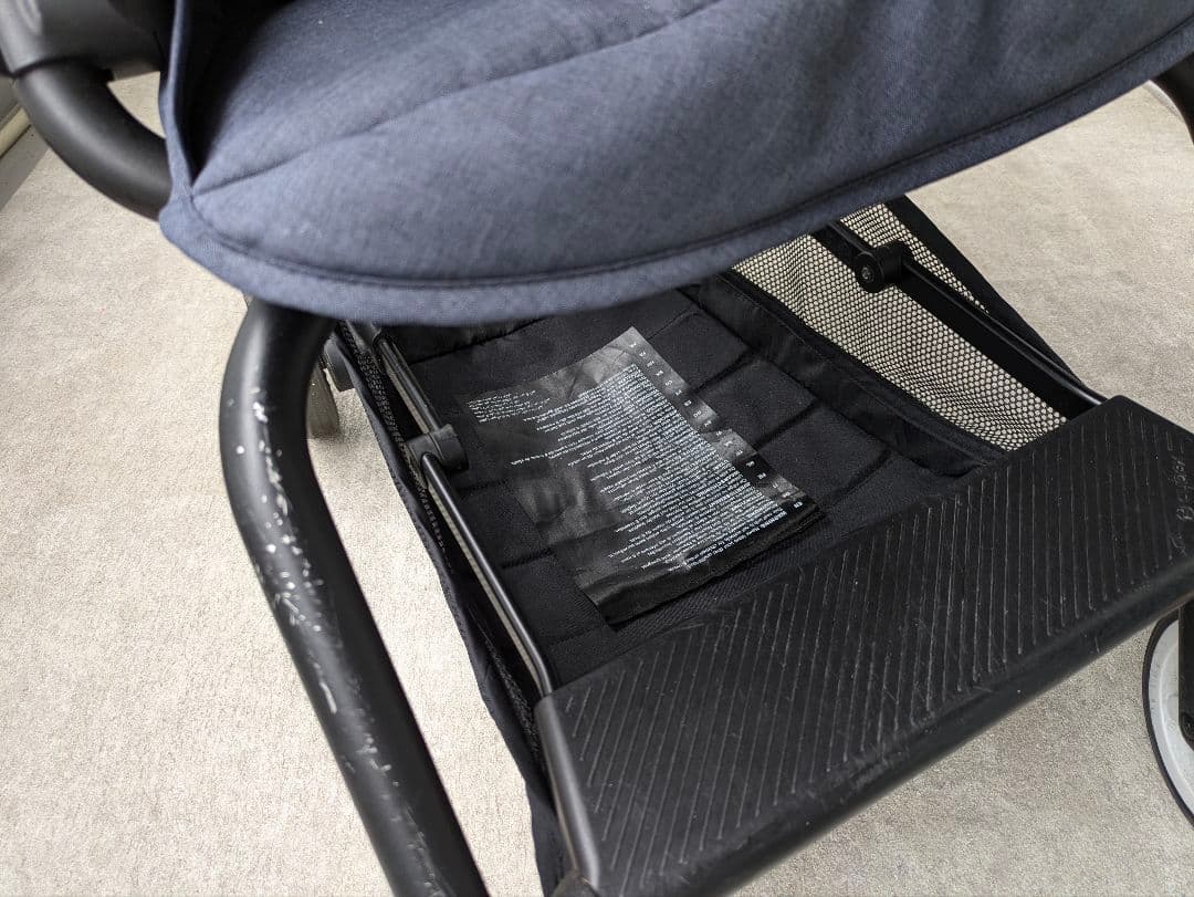 cybex ネイビー ベビーカー　デニム　B型