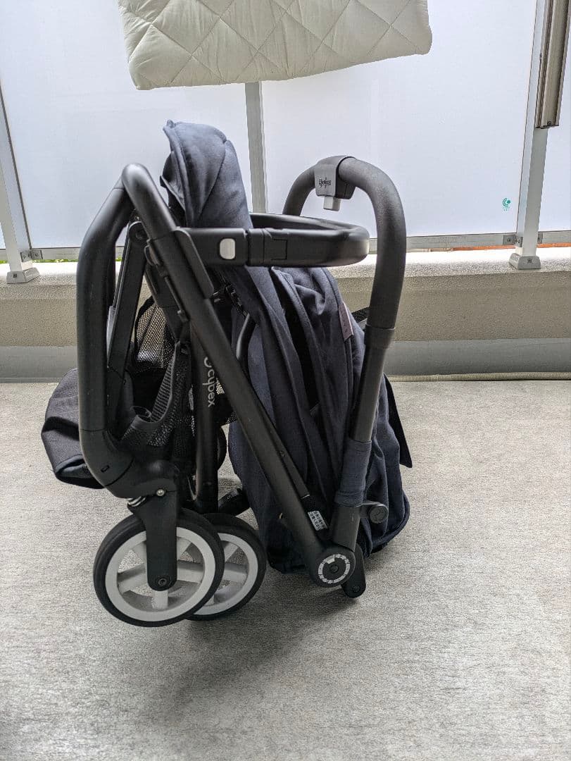 cybex ネイビー ベビーカー　デニム　B型