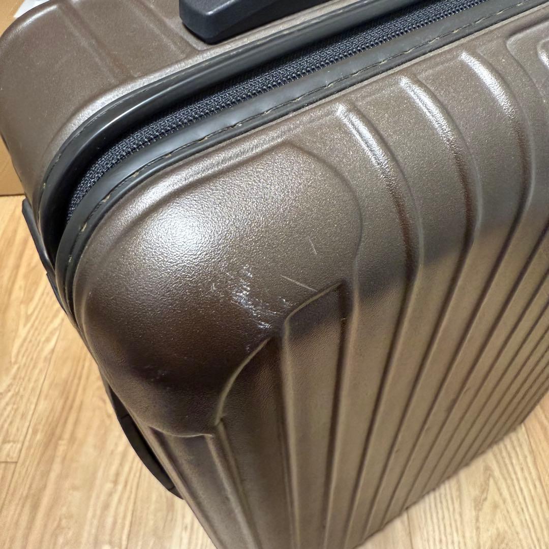 RIMOWA リモワ　サルサ　ブラウン キャリーケース　機内持ち込み　2輪