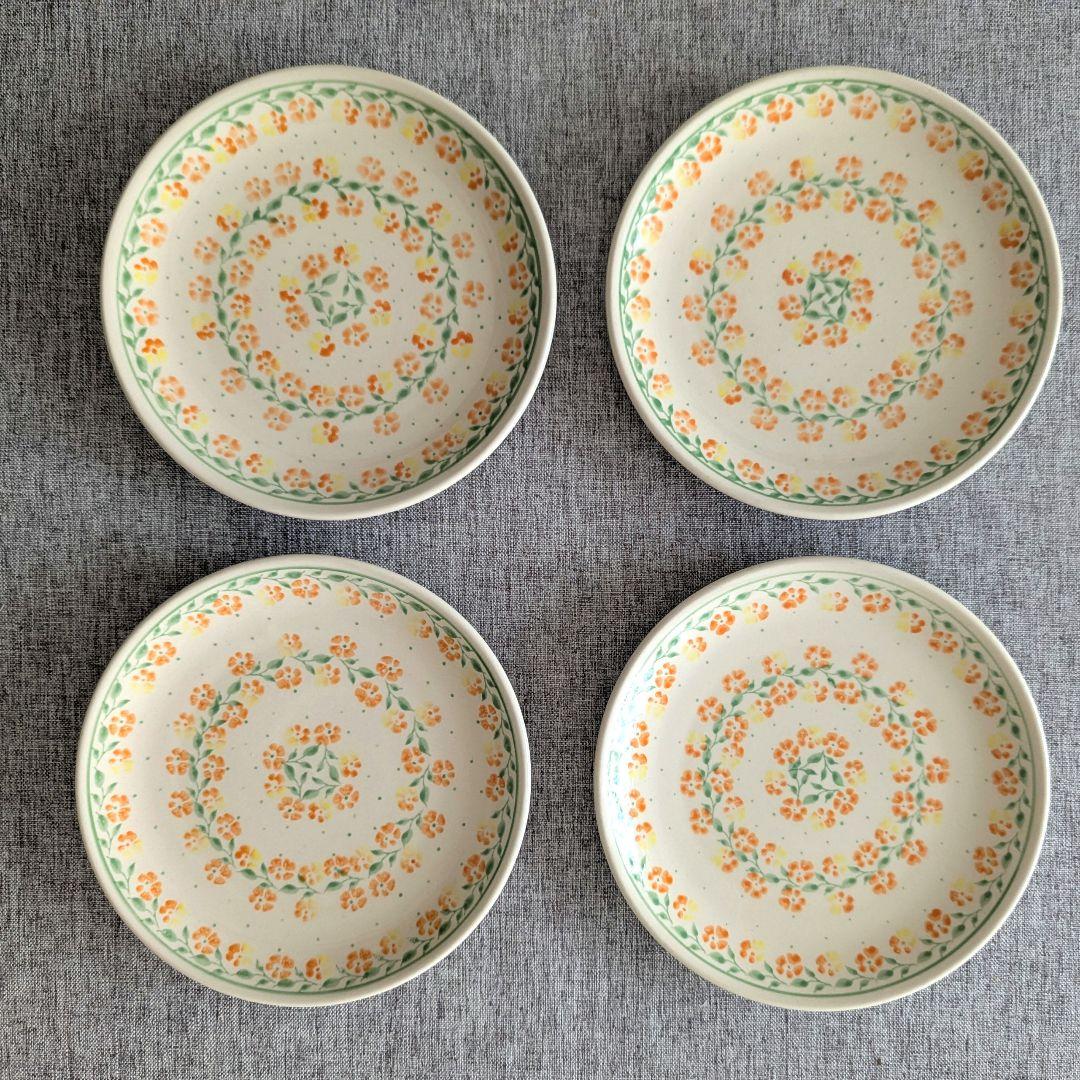 お値下げ！珍しいカラーのポーリッシュポタリー／MADUコラボ皿