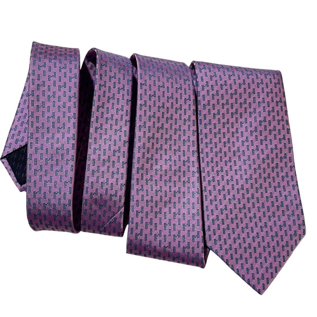 エルメス　ネクタイ　タグ付き新品