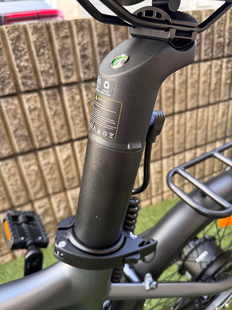 ADO Air 20 Pro 電動アシスト自転車　グレー