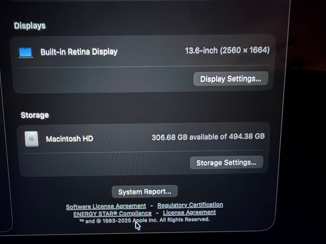 MacBook本体 Macbook air 13inch M3 2024 16g 512gb