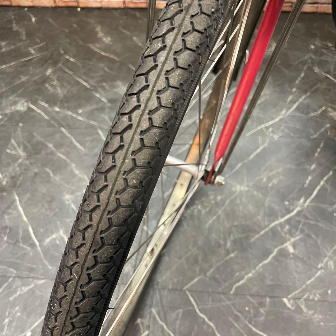 【87】電動自転車 Panasonic vivi DX ピンクレッド