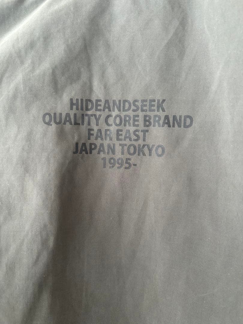 秋冬新作　HIDE AND SEEK キルティングジャケットLARGE
