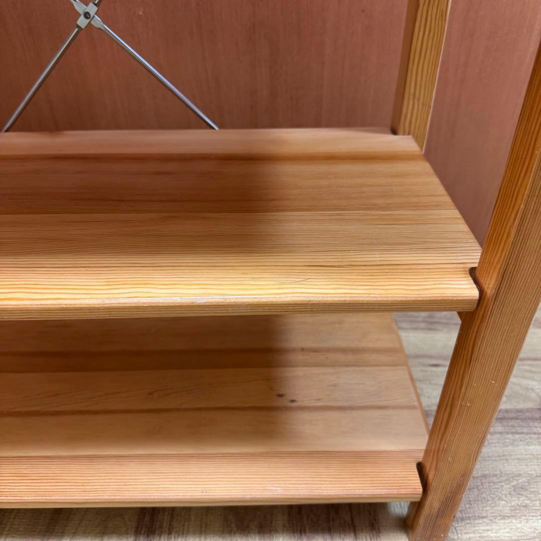 無印良品　パイン材ユニットシェルフ小　 約幅58×奥行26×高さ83cm