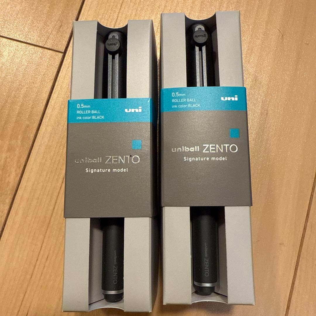 三菱鉛筆 ユニボール ゼント シグニチャーモデル 0.5mm メタリックブラック