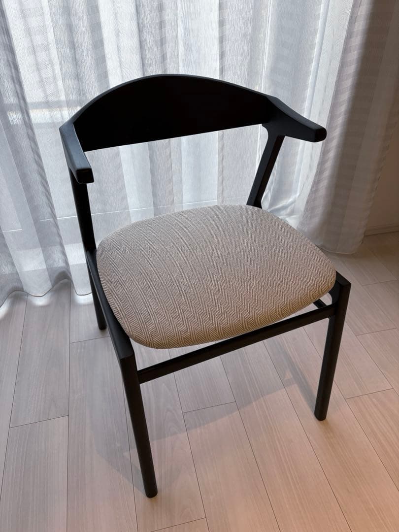 【展示品】FUJIEI ダイニングチェア 2脚 吹田直接引き取り10,000円