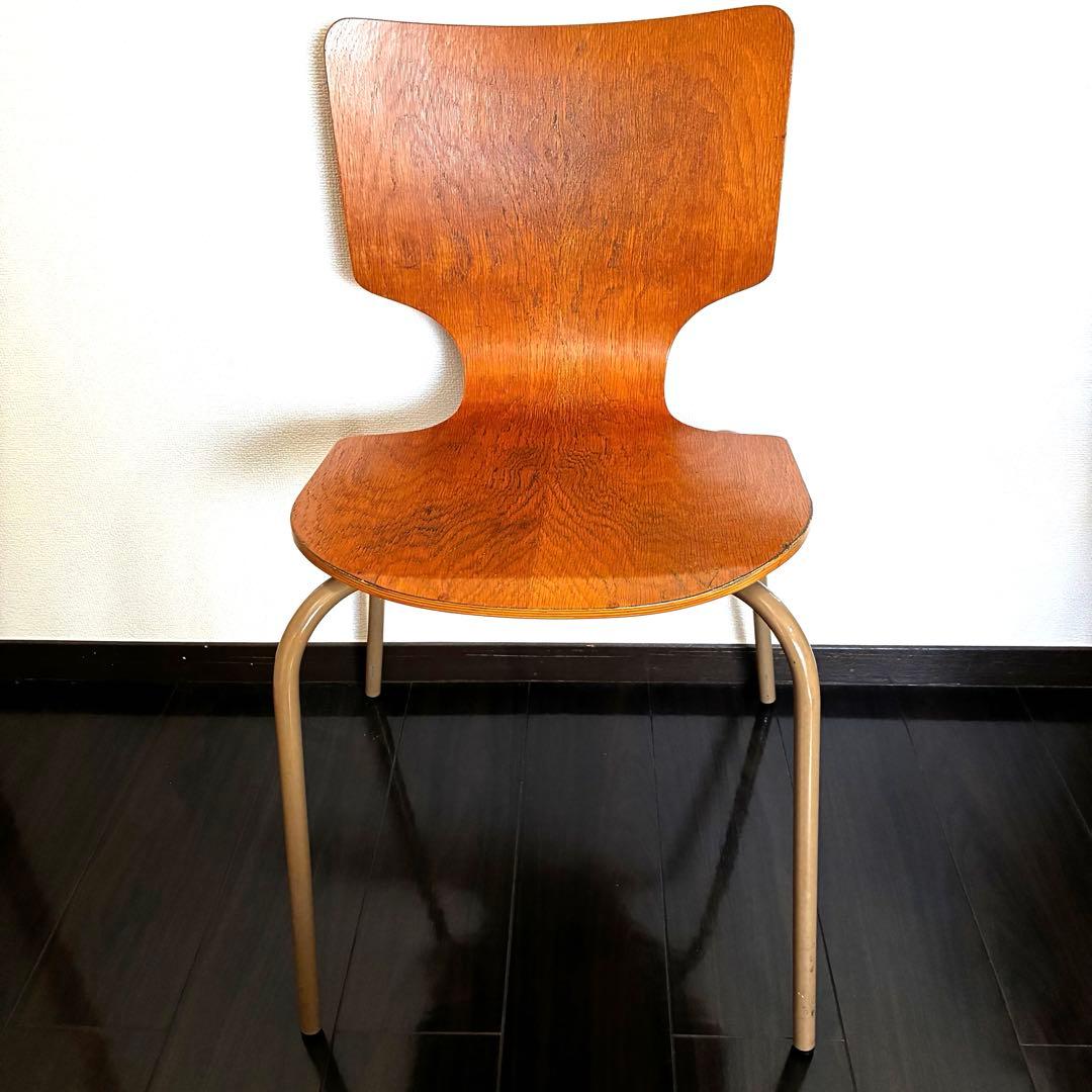 talo デンマーク製 ビンテージ　スクールチェア denmark 北欧 ①