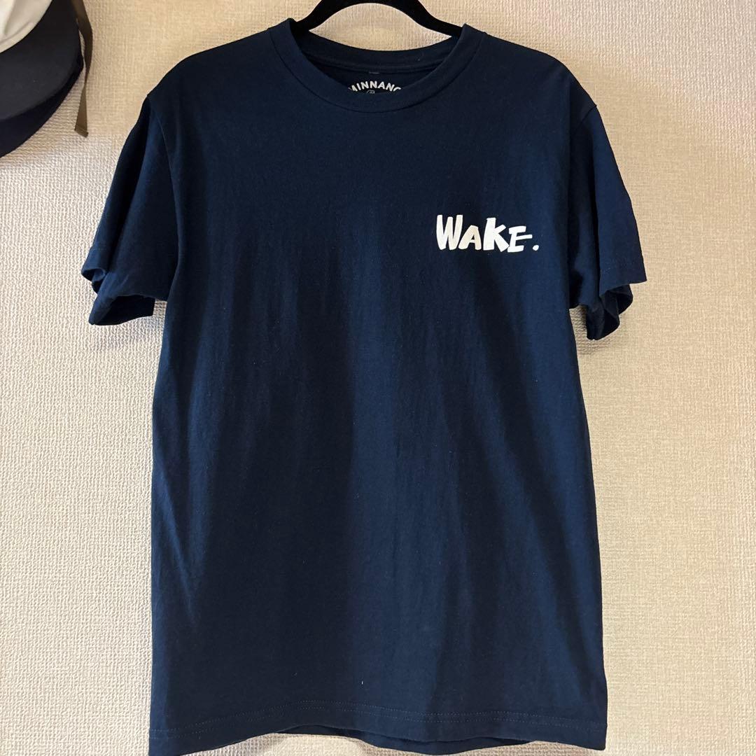 wake sapporo ごま田郎 Tee Mサイズ　Tシャツ　ネイビー