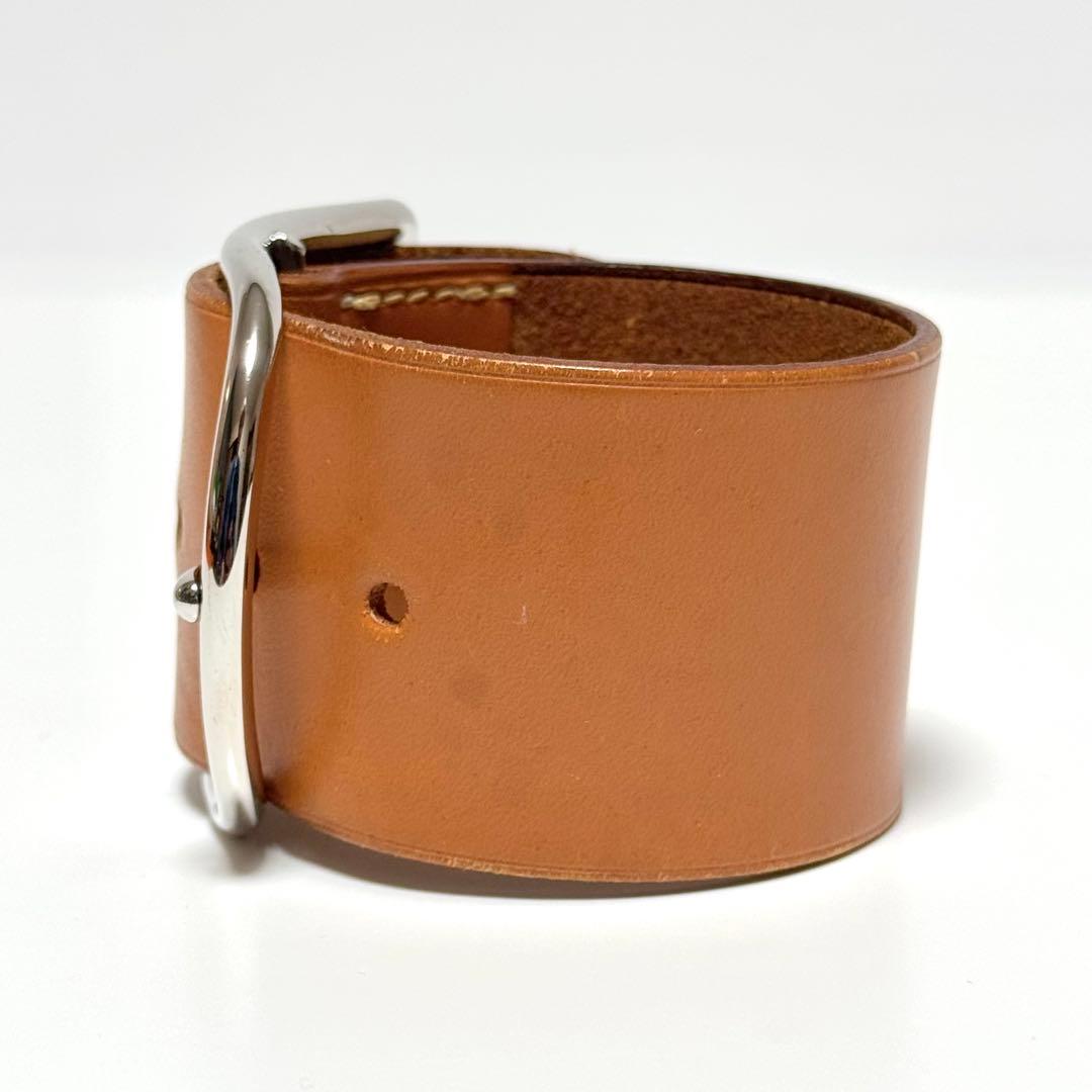 エルメス マルジェラ期 Api GM アピ GM レザー ブレスレット バングル